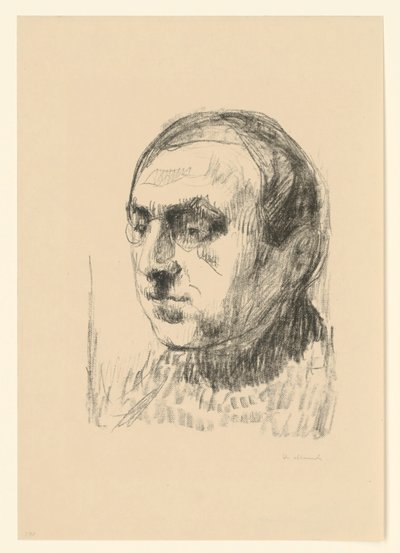 Christian Gierløff by Edvard Munch