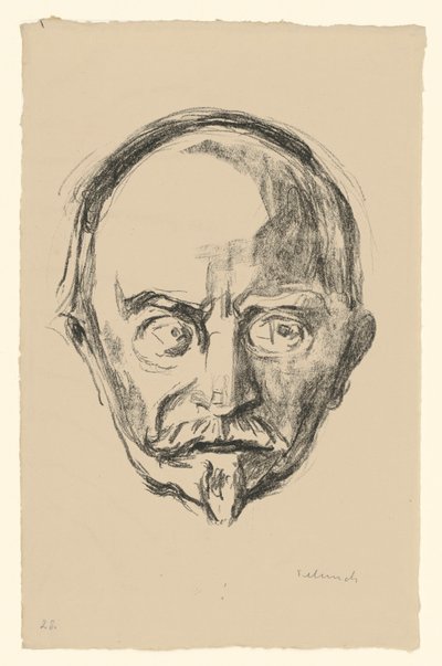 Christian Sinding by Edvard Munch