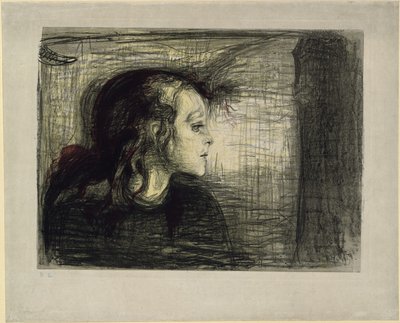 The Sick Child I by Edvard Munch