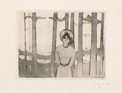 Summer Night. The Voice by Edvard Munch