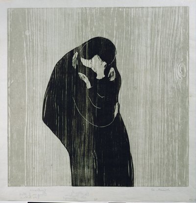 The Kiss by Edvard Munch