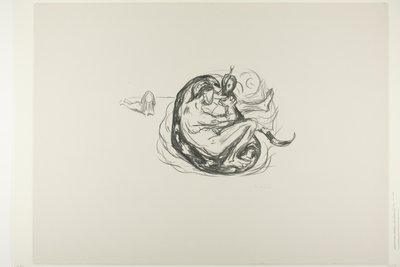 The Serpent is Killed by Edvard Munch