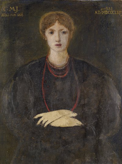 Portrait of Georgiana Burne-Jones (1840-1920) by Edward Burne-Jones
