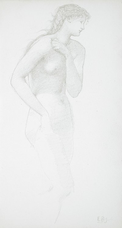 Standing Female Nude by Edward Burne-Jones