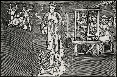 The Weaving Women by Edward Coley (after) Burne Jones