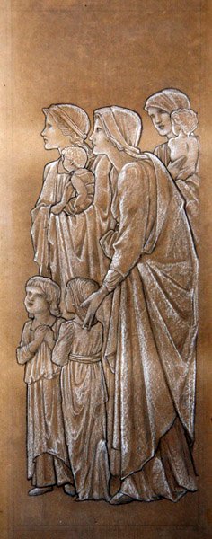 Suffer the Little Children to Come Unto Me by Edward Coley Burne Jones