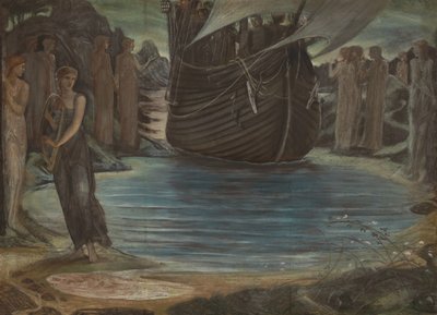 The Sirens (Composition Study) by Edward Coley Burne-Jones