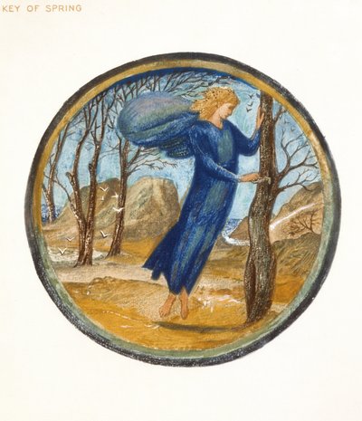 The Flower Book: XI. Key of Spring by Edward Burne Jones