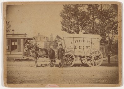 J. Frank Pope Ice Wagon by Edward Edwards