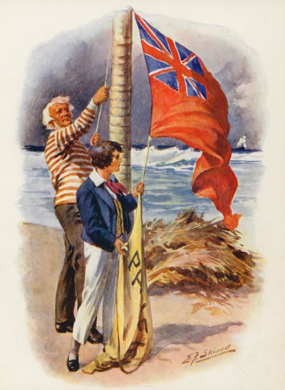 Illustration for Masterman Ready by Captain Marryat by Edward Frederick Skinner