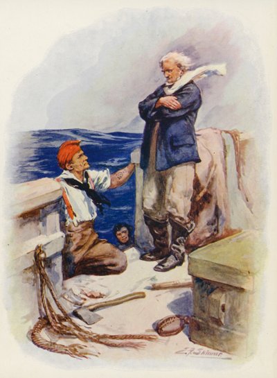 Illustration for Masterman Ready by Captain Marryat by Edward Frederick Skinner