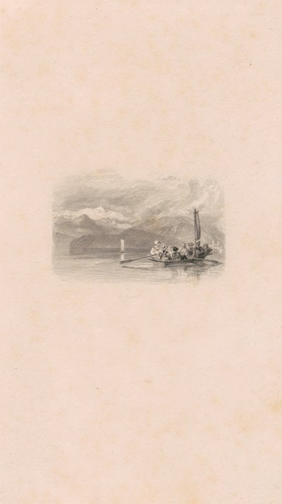 The Lake of Geneva by Edward Goodall