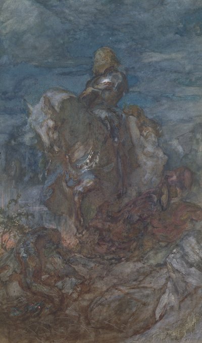Sir Galahad by Edward John Gregory