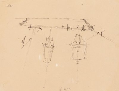 A Sailing Ship by Edward Lear