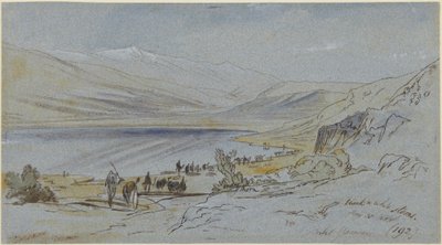 Birket el Yamouni by Edward Lear