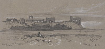 Roman Countryside by Edward Lear