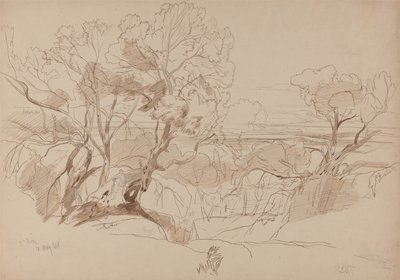 Santa Decca, Corfu, 28 May 1848 by Edward Lear