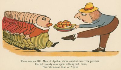 There was an Old Man of Apulia, whose conduct was very peculiar by Edward Lear