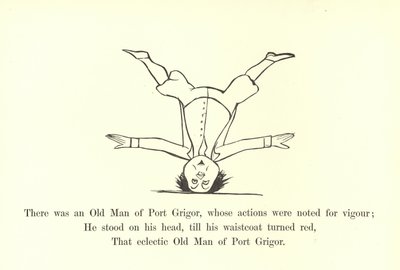 There was an Old Man of Port Grigor, whose Actions were Noted for Vigour by Edward Lear
