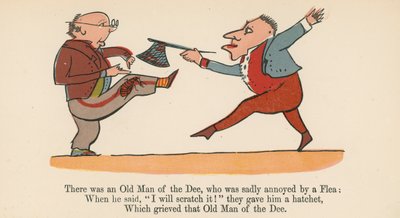There was an Old Man of the Dee, Who was Sadly Annoyed by a Flea, from 