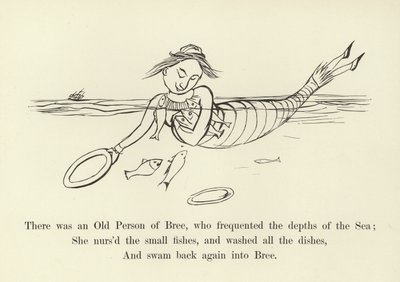 There Was an Old Person of Bree, Who Frequented the Depths of the Sea by Edward Lear