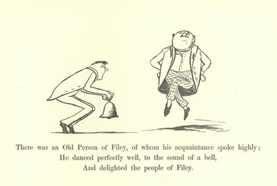 There was an Old Person of Filey, of whom his acquaintance spoke highly by Edward Lear
