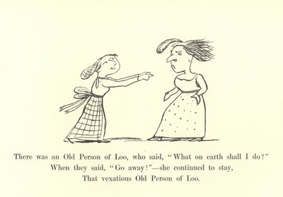 There was an Old Person of Loo, Who Said, What on Earth Shall I Do by Edward Lear