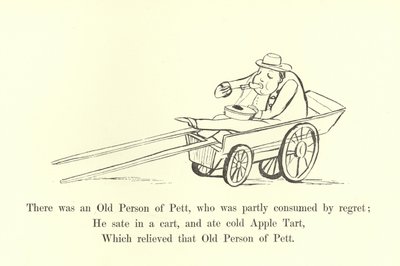 There was an Old Person of Pett, who was partly consumed by regret by Edward Lear