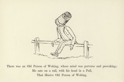 There Was an Old Person of Woking, Whose Mind Was Perverse and Provoking by Edward Lear