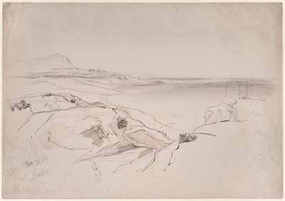 View of Sciacca, Sicily by Edward Lear