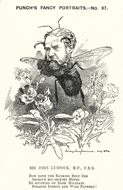 John Lubbock by Edward Linley (after) Sambourne