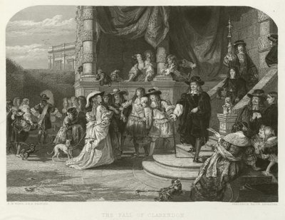The Fall of Clarendon by Edward Matthew after Ward