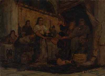 Salome Receiving the Head of John the Baptist by Edward Mitchell Bannister