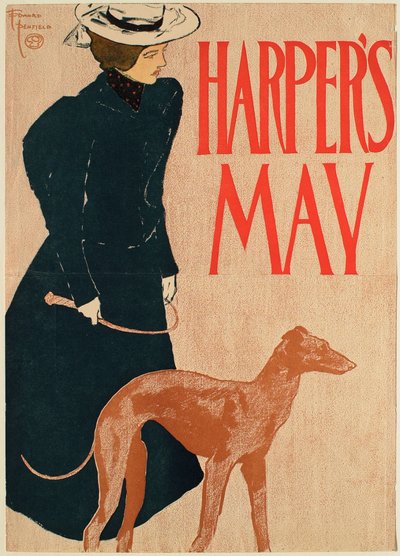 Woman in Dark Blue Suit Walking Dog, May Harper