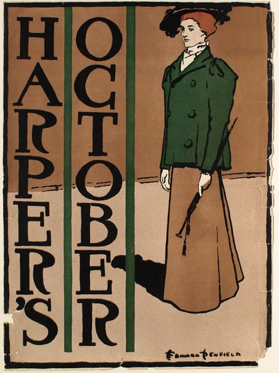 Woman in Green and Brown Suit, October Harper