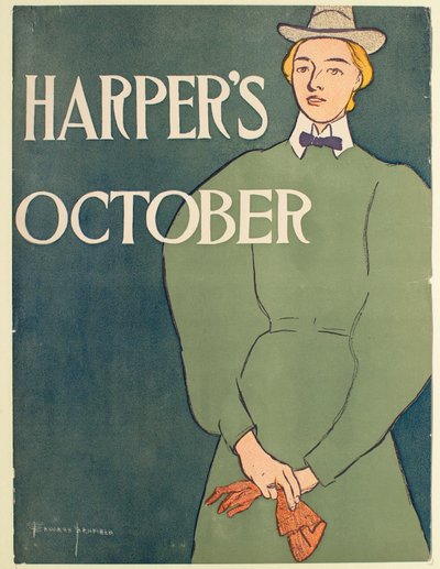 Woman in a Green Dress, October Harper