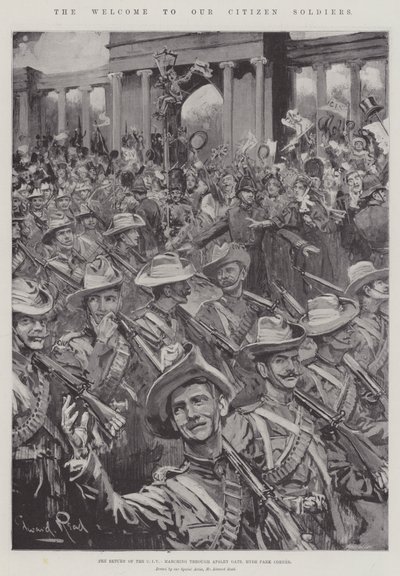 The Welcome to Our Citizen Soldiers by Edward Read