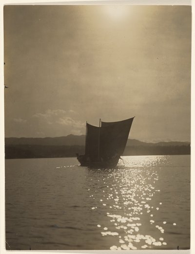 In the Gray Light of Dawn the Yaklus Warriors Turned Away by Edward S. Curtis