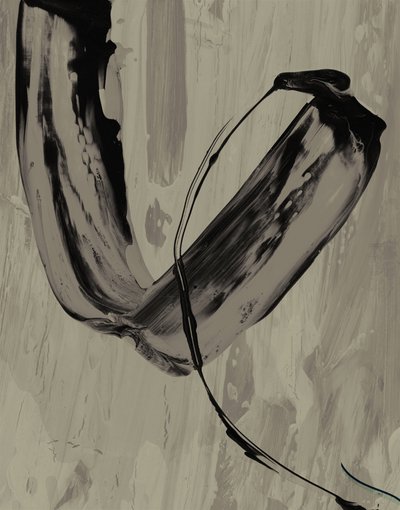 Abstract Grey Gesture by Edward Selkirk