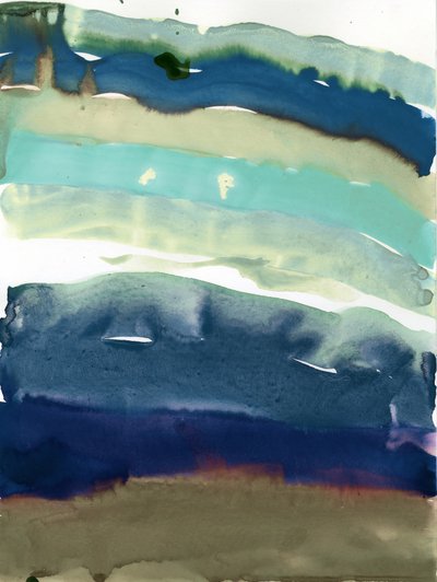 Serene Watercolor Layers by Edward Selkirk