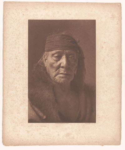 Portrait of Bear’s Teeth by Edward Sheriff Curtis