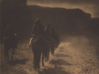The Vanishing Race (Navajo) by Edward Sheriff Curtis