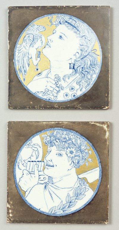Gemini and Cancer by Edward William Godwin