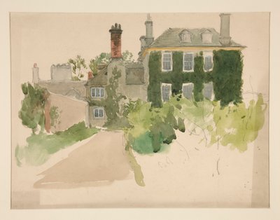 Architectural Study by Edwin Austin Abbey
