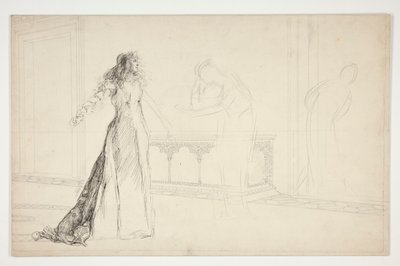 Juliet in Hall, from Romeo and Juliet by Edwin Austin Abbey