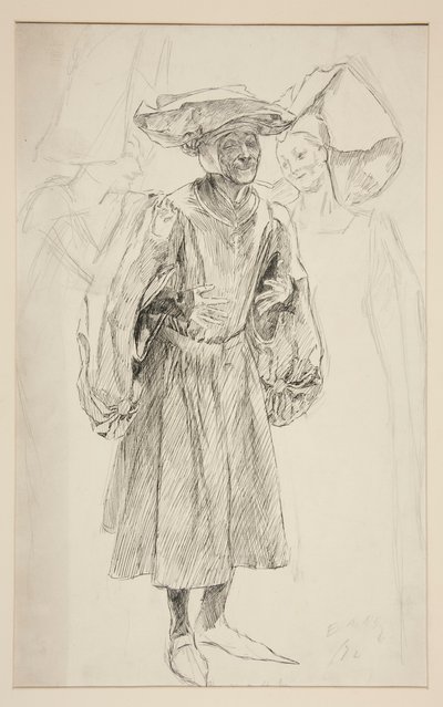 Rosalin and Maria by Edwin Austin Abbey
