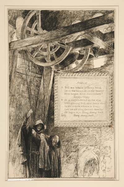 Song, from Act III, Scene ii, Merchant of Venice by Edwin Austin Abbey