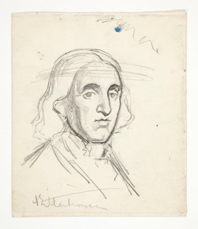 Study for Rittenhouse: sketch for mural for the state capitol building in Harrisburg, Pennsylvania, 1902-1911 by Edwin Austin Abbey