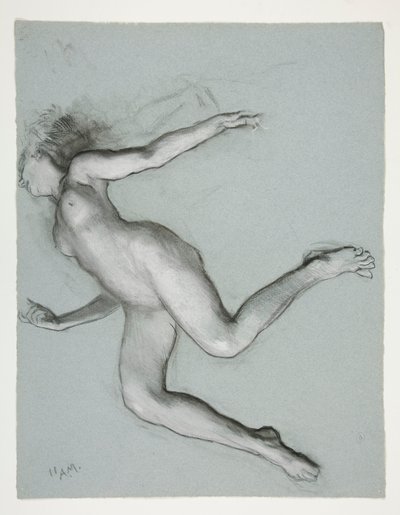 Study for Figure of 11 AM by Edwin Austin Abbey