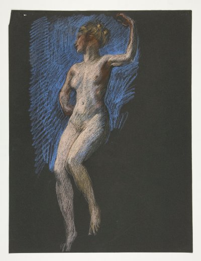 Study for Figure of 4 PM by Edwin Austin Abbey